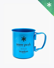 Load image into Gallery viewer, TITANIUM SINGLE WALL 450 COLOURED MUG - SNOW PEAK