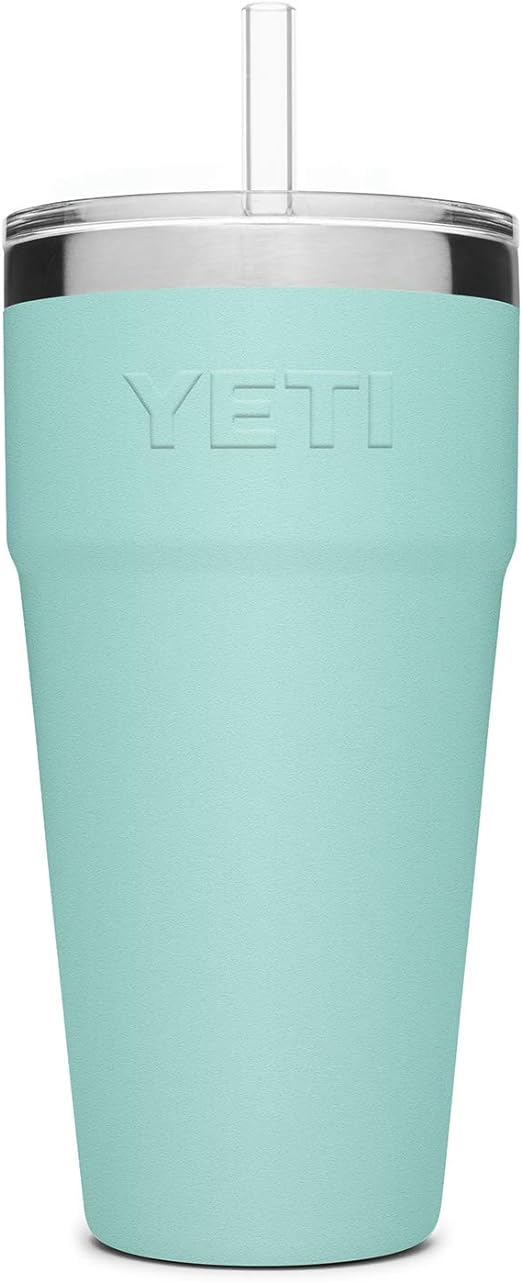 Rambler 26oz straw cup - sea foam