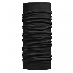 Merino Wool Tubular Solid Black