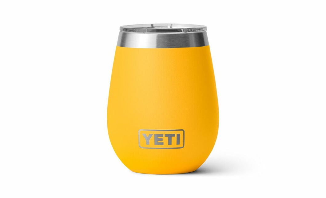 Rambler 10oz Wine Alpine Yellow Tumbler