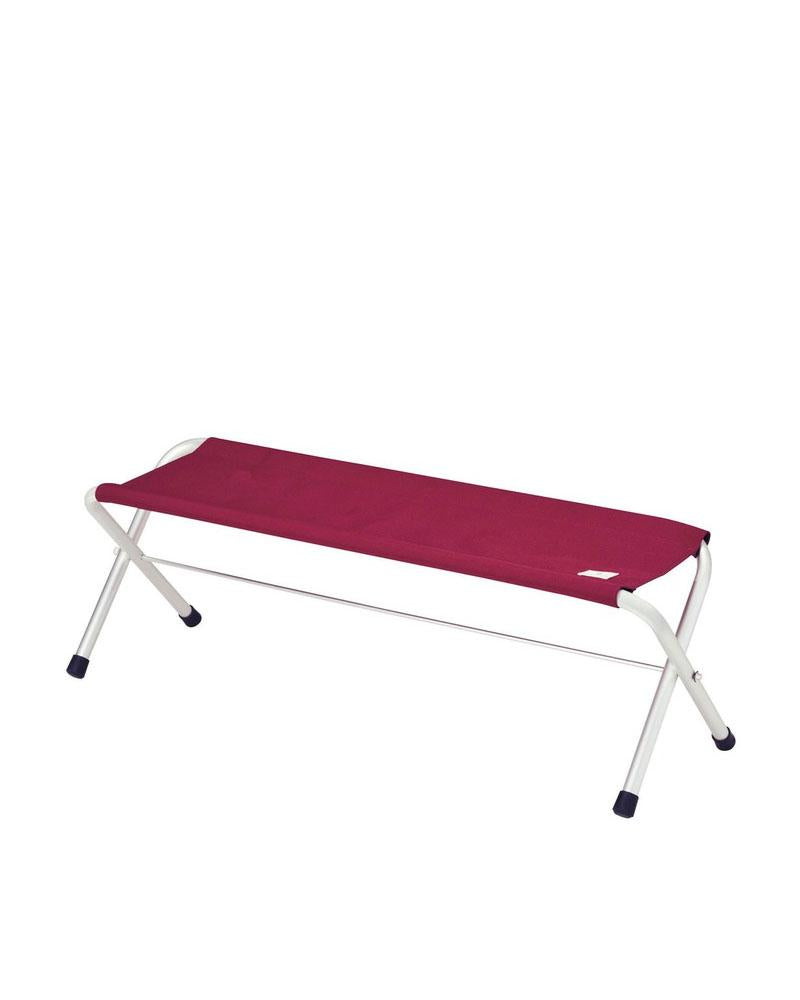 FOLDING BENCH IN RED - SNOW PEAK