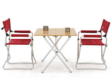 Load image into Gallery viewer, FOLDING CHAIR WIDE IN RED - SNOW PEAK

