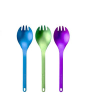 Load image into Gallery viewer, TITANIUM COLOUR SPORK - SNOW PEAK
