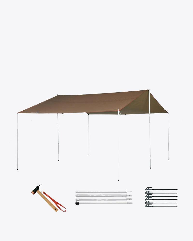 HD TARP SHIELD RECTA M PRO SET - SNOW PEAK