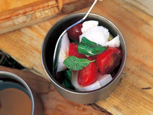 Load image into Gallery viewer, TITANIUM DOUBLE WALL H450 STACKING MUG - SNOW PEAK
