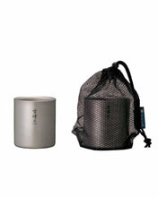 Load image into Gallery viewer, TITANIUM DOUBLE WALL H200 STACKING MUG - SNOW PEAK
