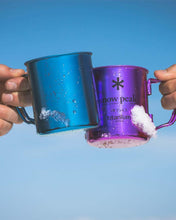 Load image into Gallery viewer, TITANIUM SINGLE WALL 450 COLOURED MUG - SNOW PEAK
